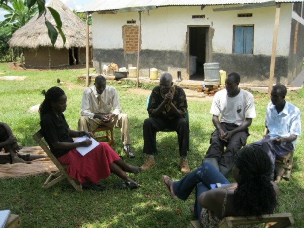 Our documentation team documenting the experiences of survivors of the 1989 Mukura massacre