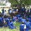 Students in Abia practicing for their upcoming community theatre performance.